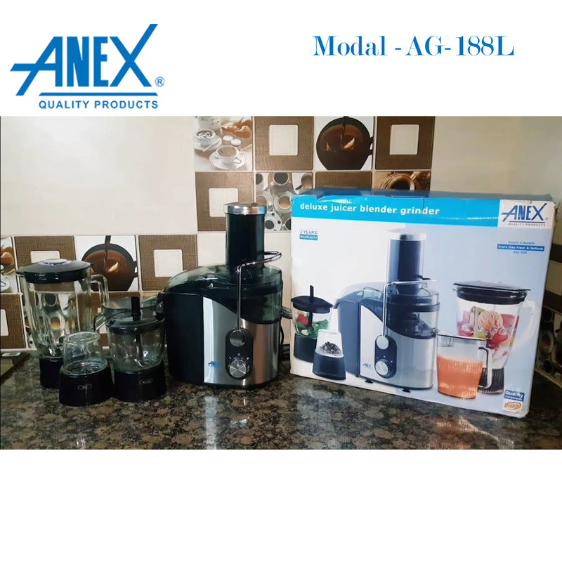 Deluxe Juicer Blender Grinder - AG-188