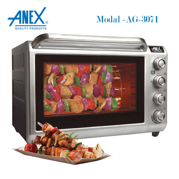 Anex AG-3071 Deluxe Oven Toaster With Official Warranty