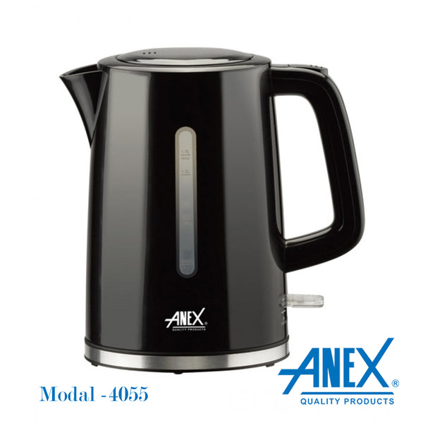 Anex AG 4055 Electric Kettle 1.7 Ltr Black