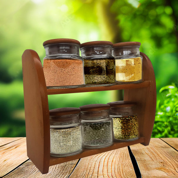 Mini Seasoning Jar Rack Exquisite Detail Decoration Wood Dollhouse Seasoning Jar Rack Photography Props for Kitchen Scene