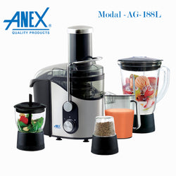 Deluxe Juicer Blender Grinder - AG-188