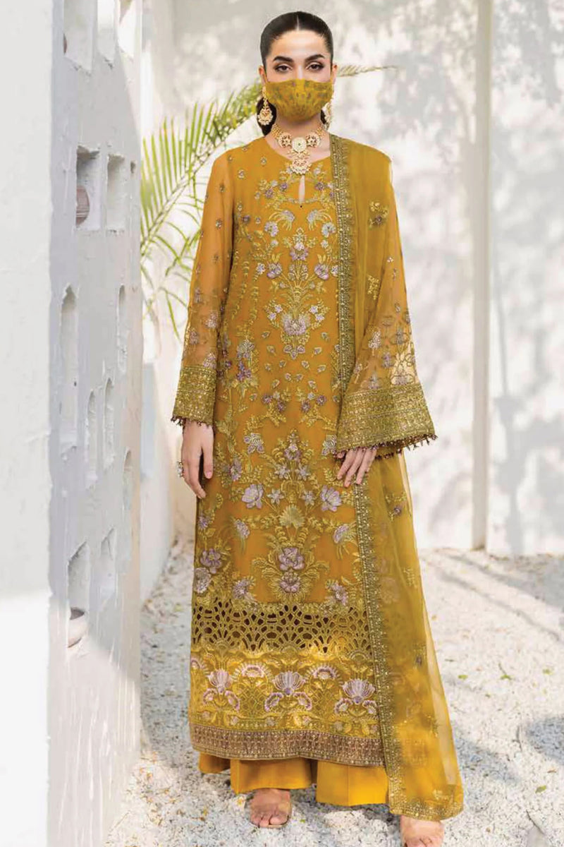 Naqsh By Safeera Luxury Chiffon Collection Vol 14 D-1404