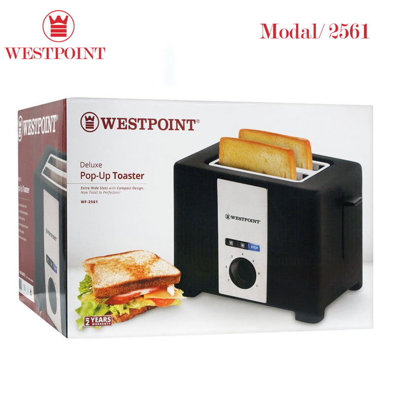 West Point Deluxe Pop-Up Toaster, WF-2561