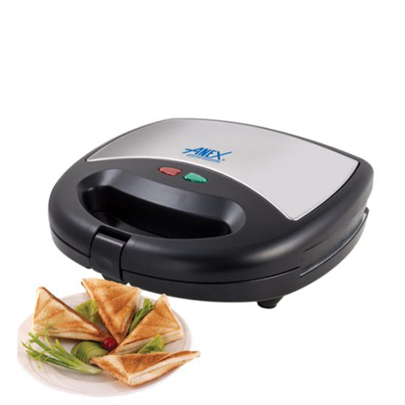 Anex Sandwich Maker Non Stick Coated AG-1037C