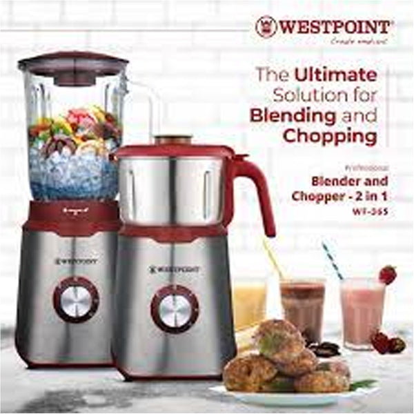 Westpoint 2-In-1 Blender & Grinder (WF-365)