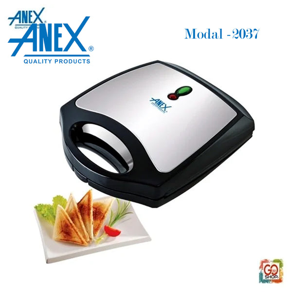 Anex Sandwich Maker AG-2037  (4 Slice) – 1100W