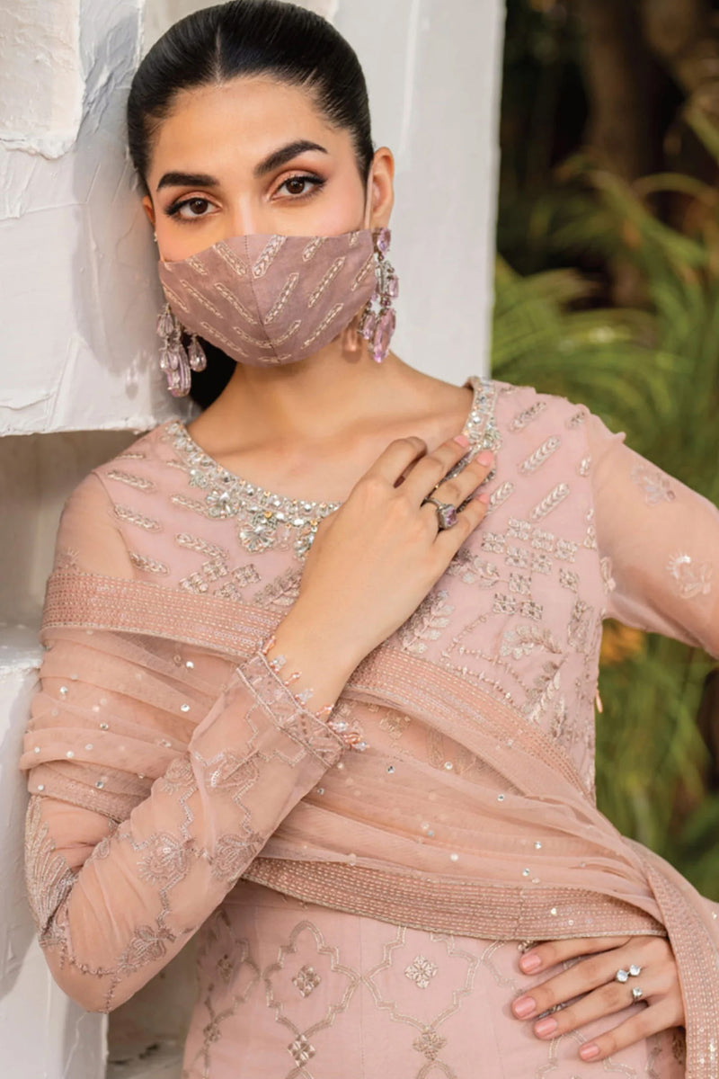 Naqsh By Safeera Luxury Chiffon Collection Vol 14 D-1407