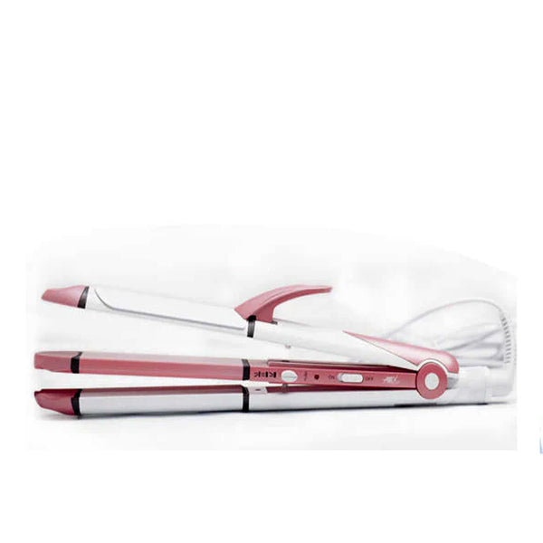 AG-7038 Deluxe Hair Curler & Straightener