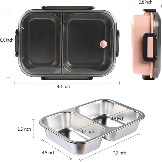 Stainless Steel Lunch Container 0507250