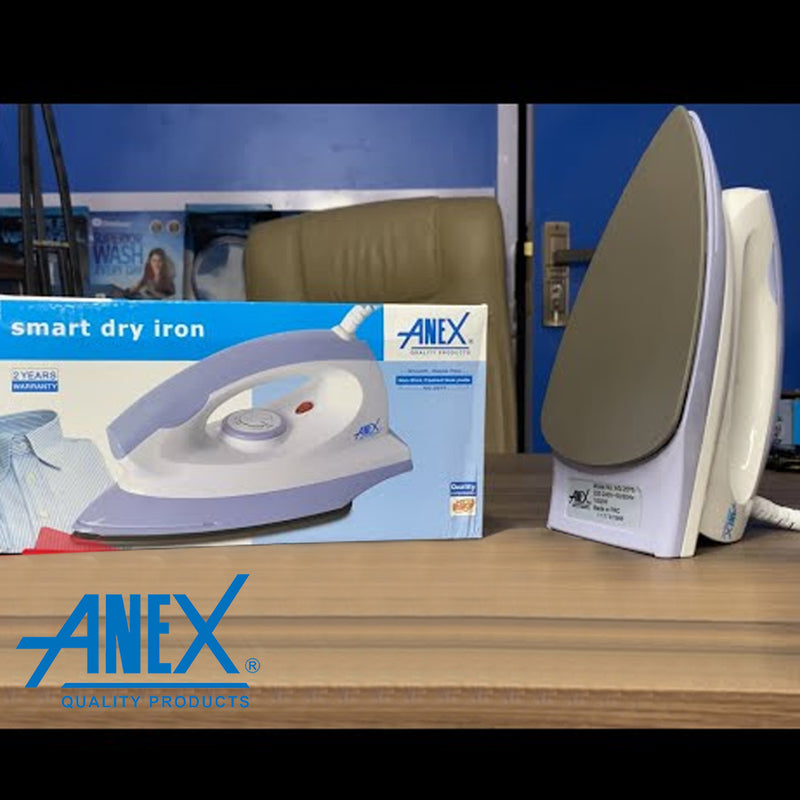 Light Weight AG-2075 - Deluxe Dry Iron 1000 Watt