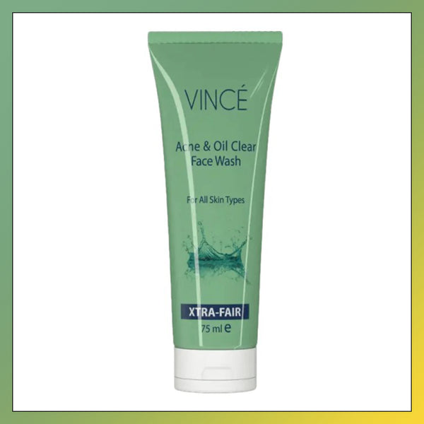 Vince Acne & Oil Clear Face Wash - 75ml