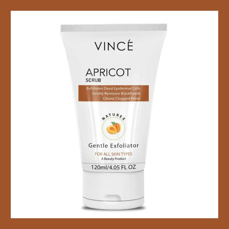 Vince Apricot Scrub Gentle Exfoliator - 120ml