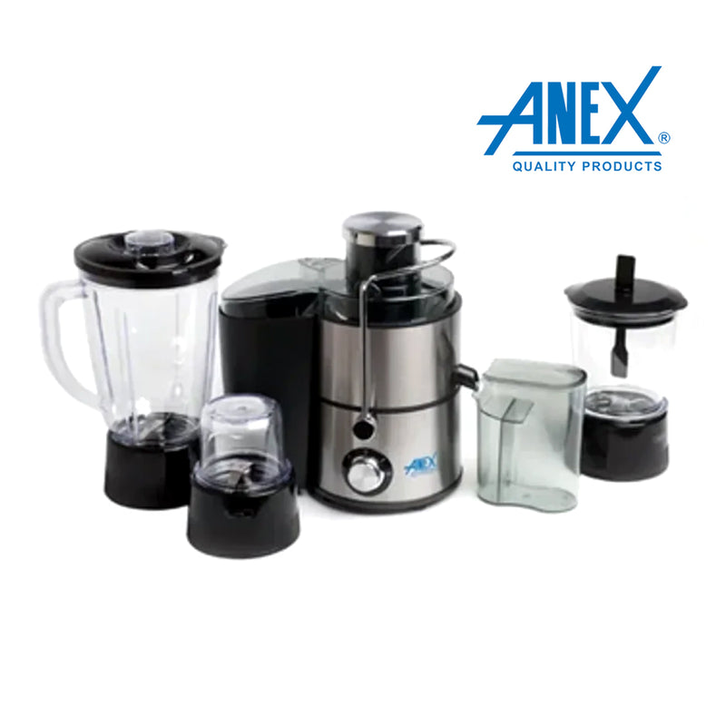 Anex AG-174 (3 In 1) Juicer, Blender, Grinder – 400W