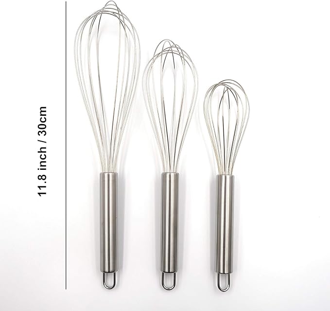 Manual egg beater Self Turning Stainless Steel