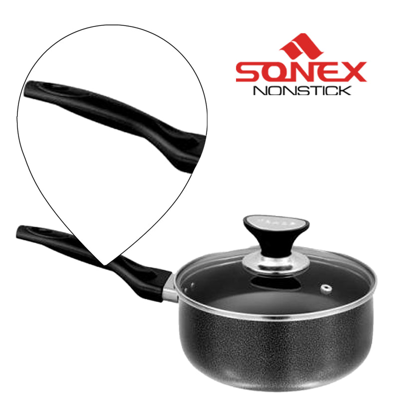 Sonex  Sauce Pan With Glass Lid